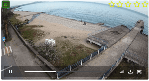 Веб камера Новый Афон. Вид на море