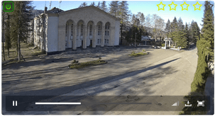 Веб-камера Абхазия. Площадь Дворца культуры в Ткуарчал