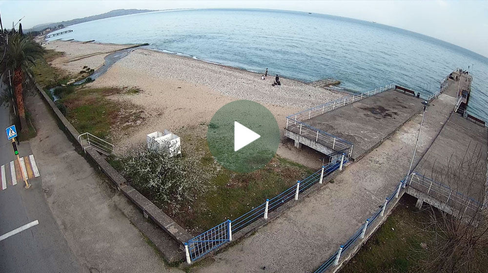 Веб-камера Абхазии. Вид на море