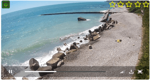 Веб-камера Дагомыс. Пляж в сторону Дагомыса