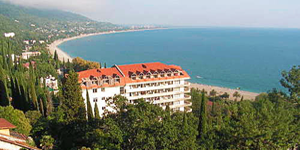 Абхазия. Пансионат Колхида в Старой Гагре