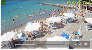 Веб-камера Адлер. Пляж Барракуда