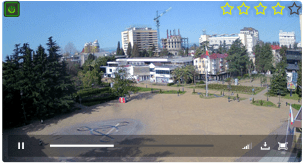 Сочи. Веб-камера на городской площади