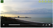 Сочи. Веб-камера кафе Сочно на пляже Ривьера