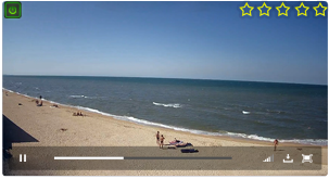 Веб-камера Анапа. Пляж станицы Голубицкая